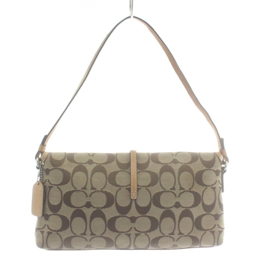 COACH シグネチャー柄 ハンドバッグ COACH（コーチ） ハンドバッグ ワンショルダー キャンバス レザー