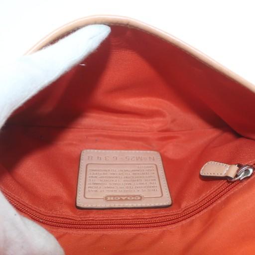 COACH（コーチ） ハンドバッグ ワンショルダー キャンバス レザー