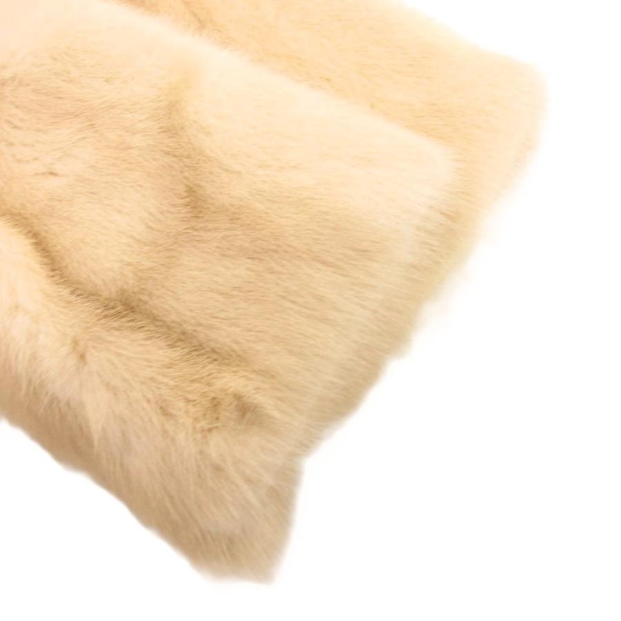 ジョセフィーヌ Josephine ミンクファーコート 毛皮 ミドル丈 9 白