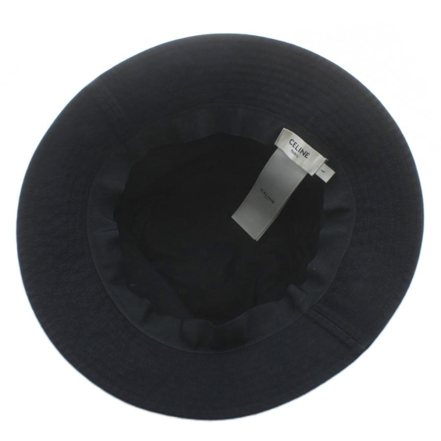 CELINE（セリーヌ） トリオンフ バケットハット バケハ 帽子 ロゴ 刺繍