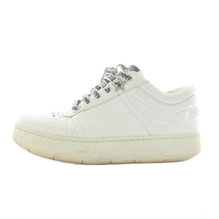 ジミーチュウ JIMMY CHOO ハワイ HAWAII スニーカー 厚底 レザー