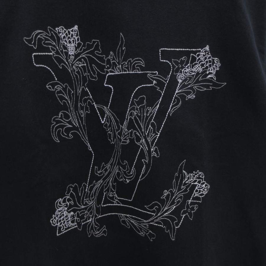 ルイヴィトン エンブロイダリーLVフラワー LVロゴ 刺繍 Tシャツ M 即完売 LOUIS VUITTON（ルイ・ヴィトン） LOUIS VUITTON LVフラワーエンブロイ