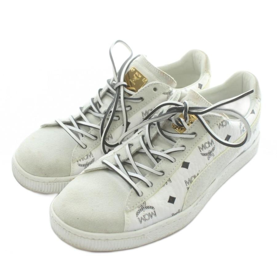 PUMA Suede Classic × MCM 28cm ホワイト プーマ PUMA（プーマ） × MCM スウェード クラシック ホワイト Suede Classic