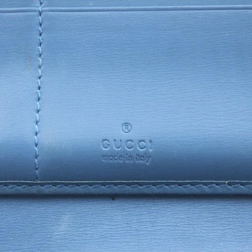 GUCCI（グッチ） 長財布 三つ折り PVC レザー GGスプリーム 総柄