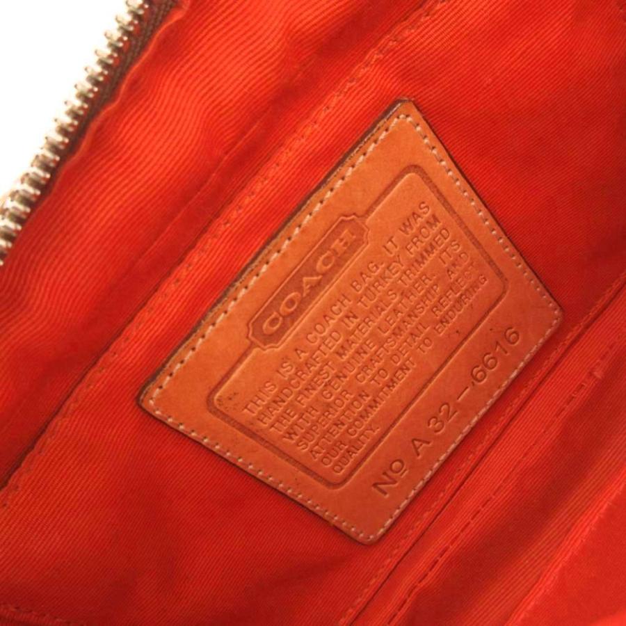 COACH（コーチ） ポシェット ショルダーバッグ キャンバス レザー 