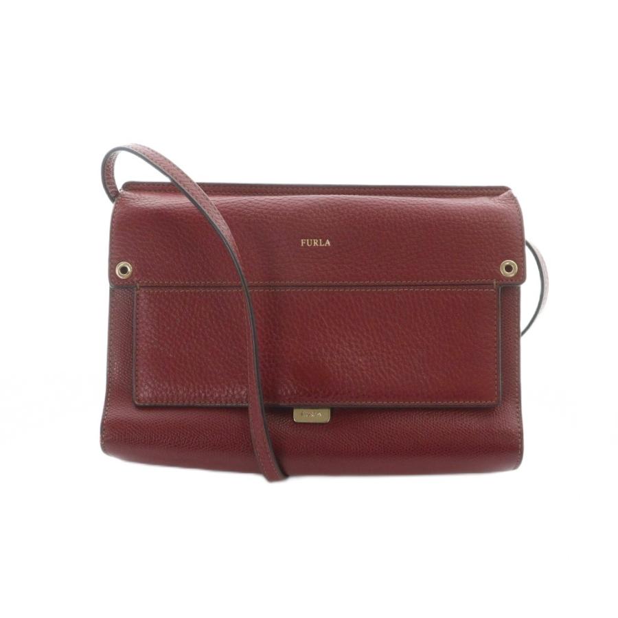 FURLA（フルラ） ショルダーバッグ ウォレット付き 財布 斜めがけ ロゴ 