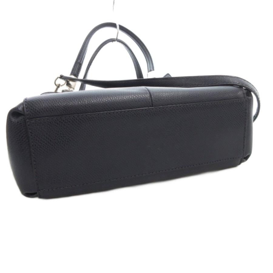 COACH（コーチ） ハンドバッグ ショルダー 2WAY 紺 ネイビー ロゴ