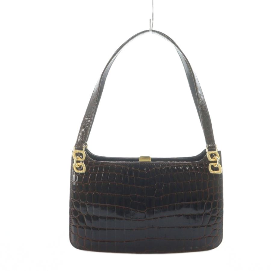 Bally（バリー） ハンドバッグ トート ゴールド金具 レザー 茶