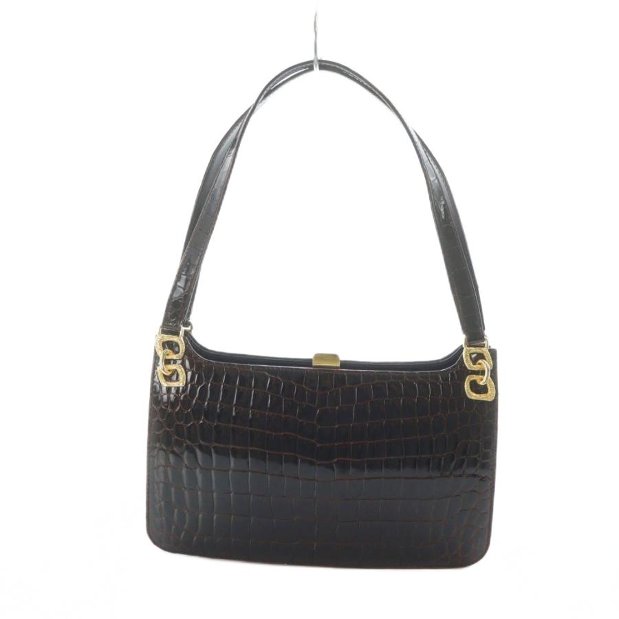 Bally（バリー） ハンドバッグ トート ゴールド金具 レザー 茶