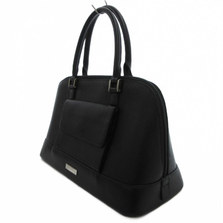 専用BURBERRY バーバリー ハンドバッグ レザー ブラック BURBERRY（バーバリー） ハンドバッグ トートバッグ 黒 ブラック 裏地