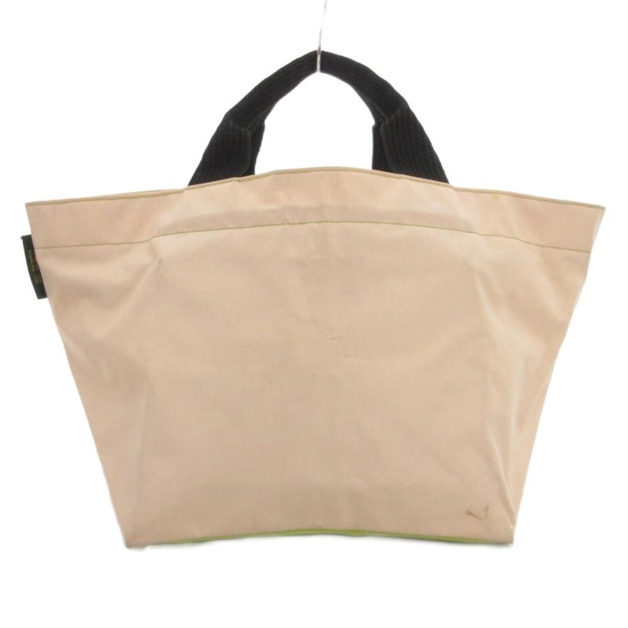 Hervé Chapelier ベージュ トートバッグ エルベシャプリエ Herve Chapelier トートバッグ 手提げ バイカラー