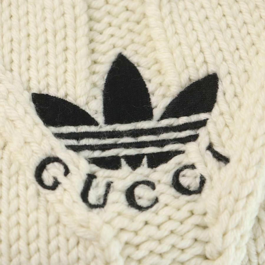GUCCI（グッチ） アディダス adidas ケーブルニット セーター 長袖 