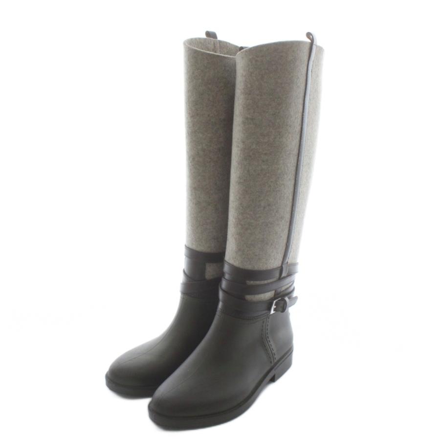 Salvatore Ferragamo サルヴァトーレフェラガモ 　レインブーツ FERRAGAMO（フェラガモ） 未使用品 サルヴァトーレフェラガモ