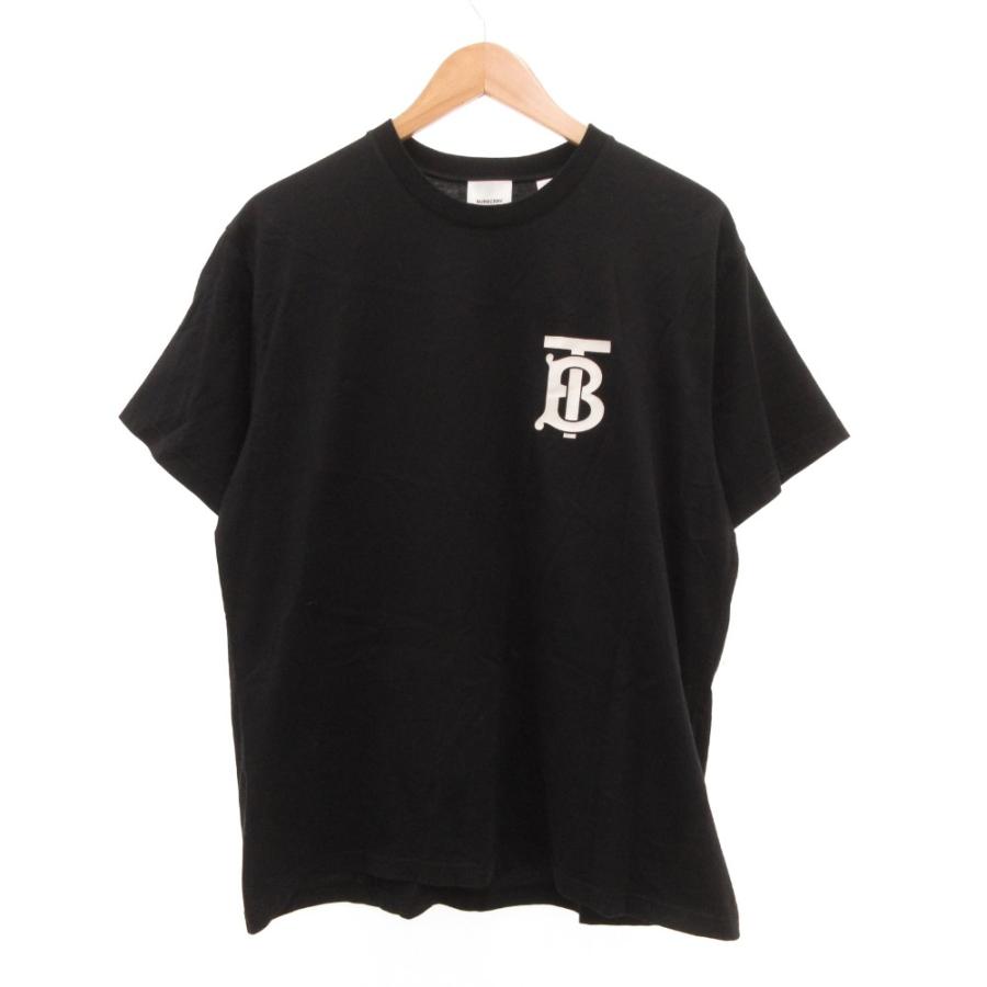 新品未使用　BURBERRY LONDON バーバリーロンドン　90 Tシャツ バーバリー ロンドン BURBERRY LONDON TBロゴ Tシャツ 半袖 S 黒