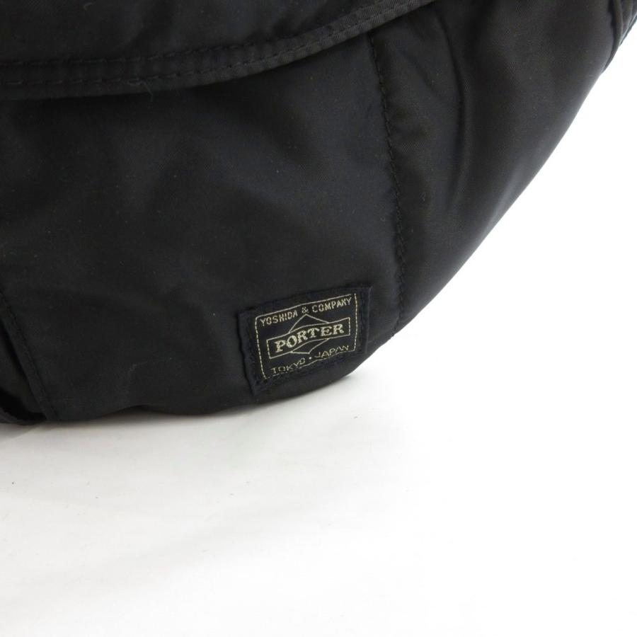 PORTER ポーター TANKER タンカー ウエストバッグ ボディ 黒 ブラック