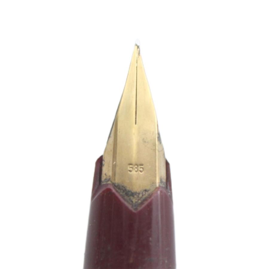 (W-Germany, Pen Fountain 221 Montblanc 14K ペン先 221 Montblanc 1980s) 14k C/C, Black, - 筆記具