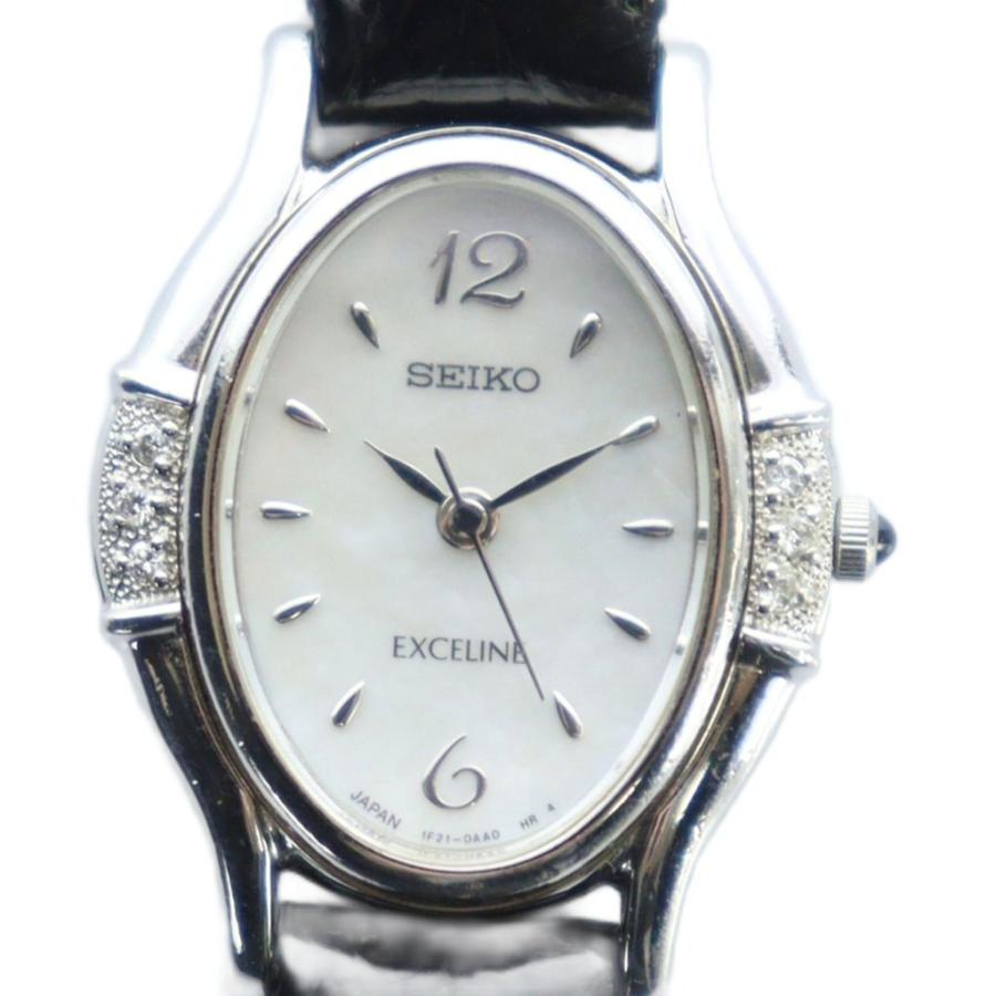 稼働品　SEIKO セイコー 1F21-5F50 エクセリーヌ 腕時計 セイコー SEIKO 1F21-5F50 エクセリーヌ 腕時計 ウォッチ クォーツ