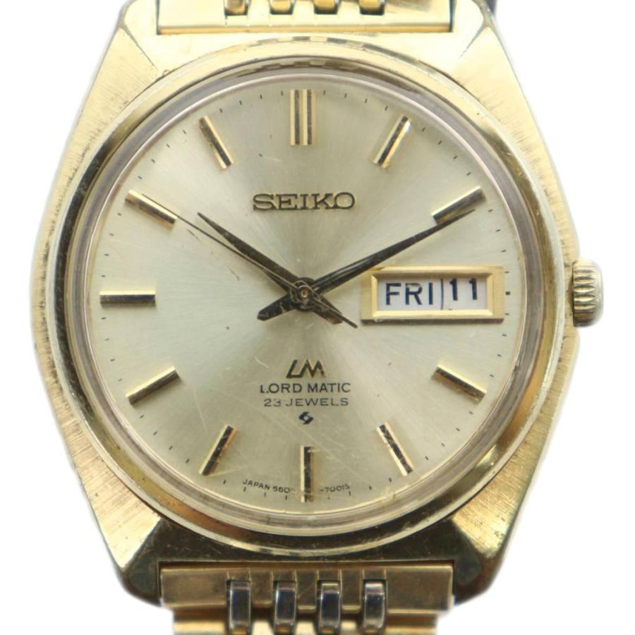 セイコー SEIKO 5606-7000 LORDMATIC LM ロードマチック 腕時計