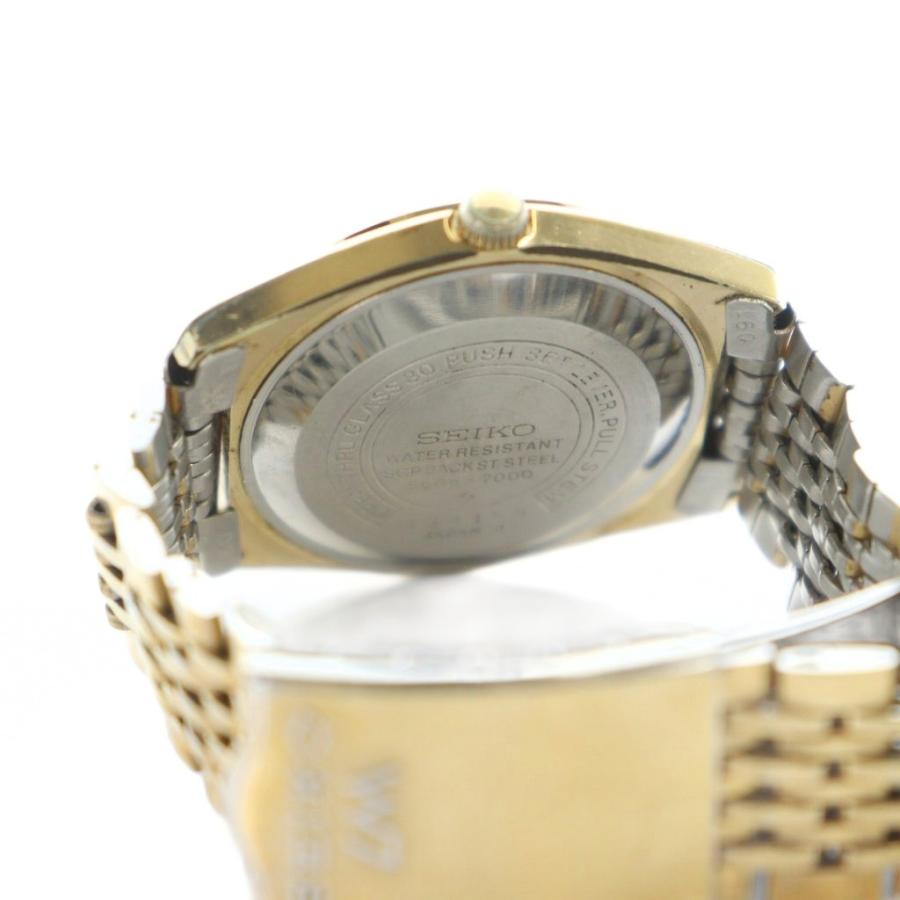 セイコー SEIKO 5606-7000 LORDMATIC LM ロードマチック 腕時計