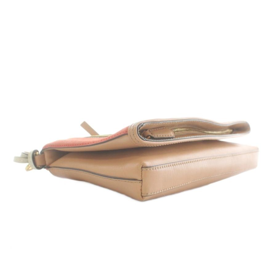 TORY BURCH（トリーバーチ） ショルダーバッグ レザー ストライプ 