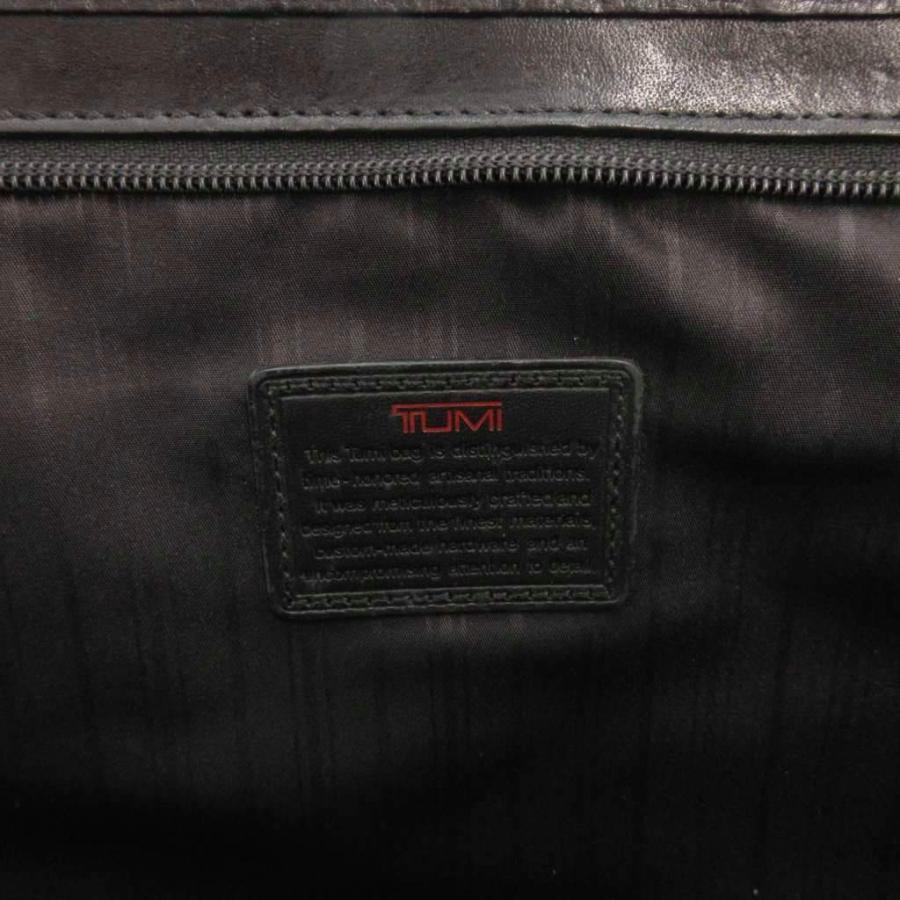TUMI（トゥミ） ブリーフケース ビジネスバッグ レザー ロゴ 黒