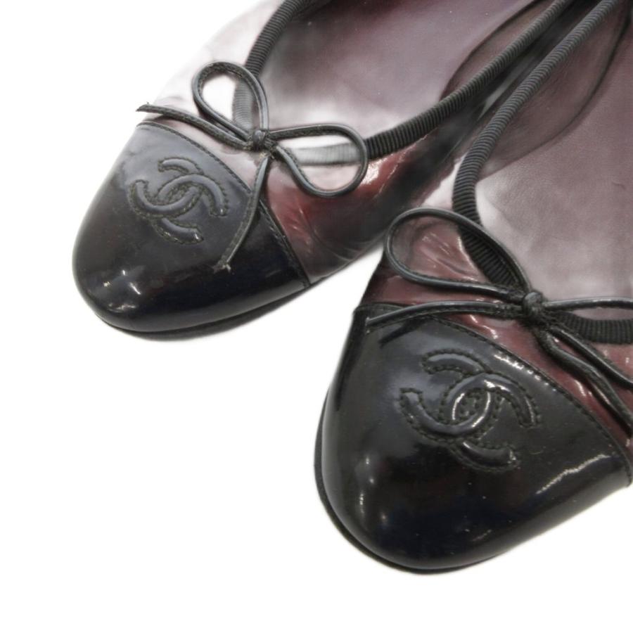 CHANEL（シャネル） パンプス バレエシューズ ココマーク 37.5