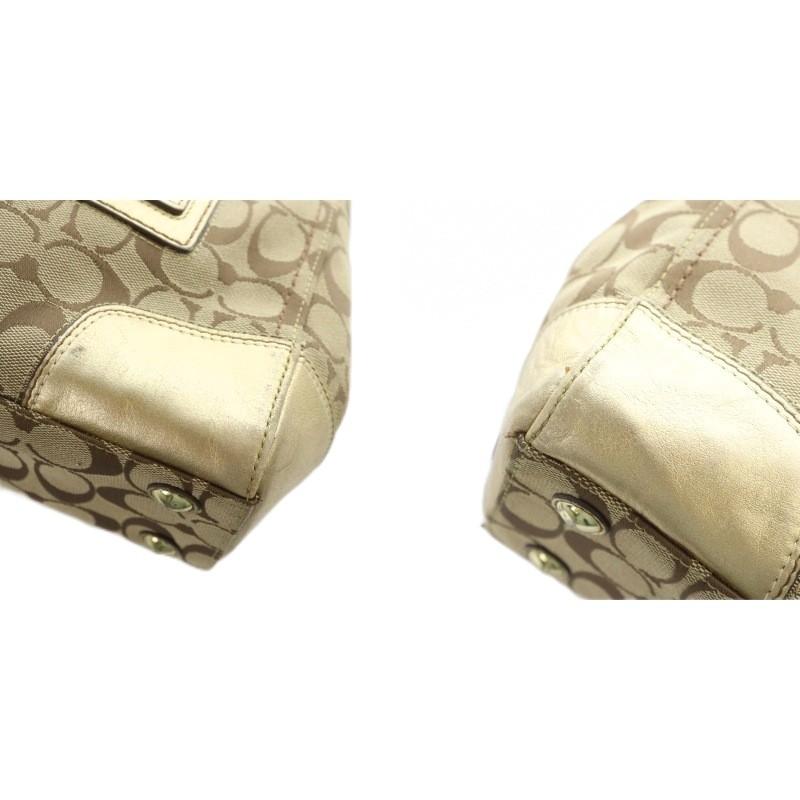 d*3様 コーチ COACH 11062 トートバッグ キャンバス レザー シグ COACH（コーチ） COACH 11062 トートバッグ ハンド キャンバス レザー