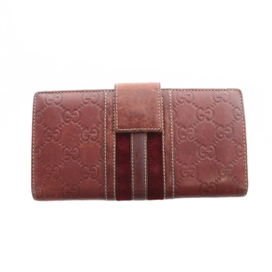 GUCCI（グッチ） GUCCI 150674 グッチシマ レザー シェリーライン 長