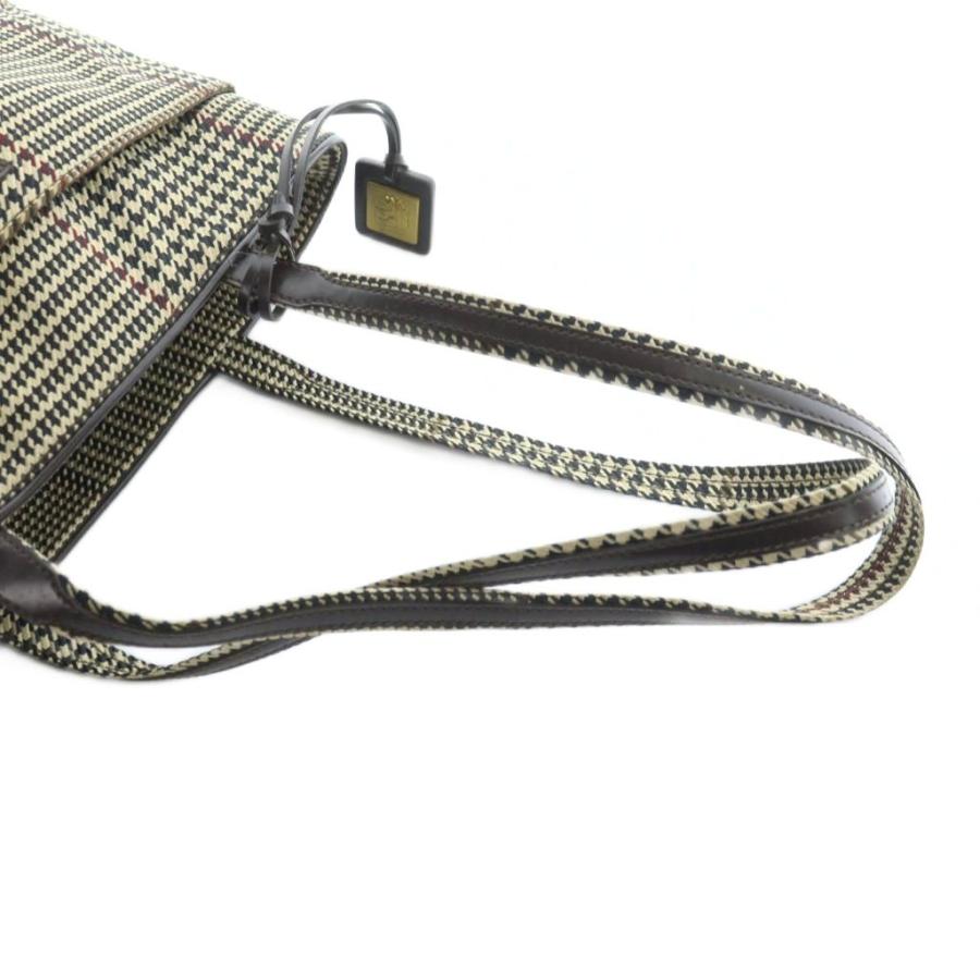 ローレンラルフローレン LAUREN RALPH トートバッグ ハンド 千鳥柄 総