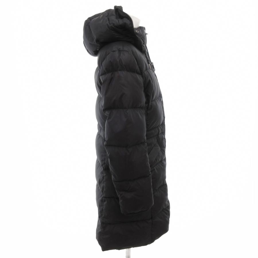 COACH（コーチ） ダウンコート XS 黒 ブラック フード付 スタンド