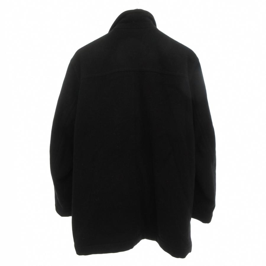 ヒューゴボス HUGO BOSS スタンドカラーコート カシミヤ混 ウール 48