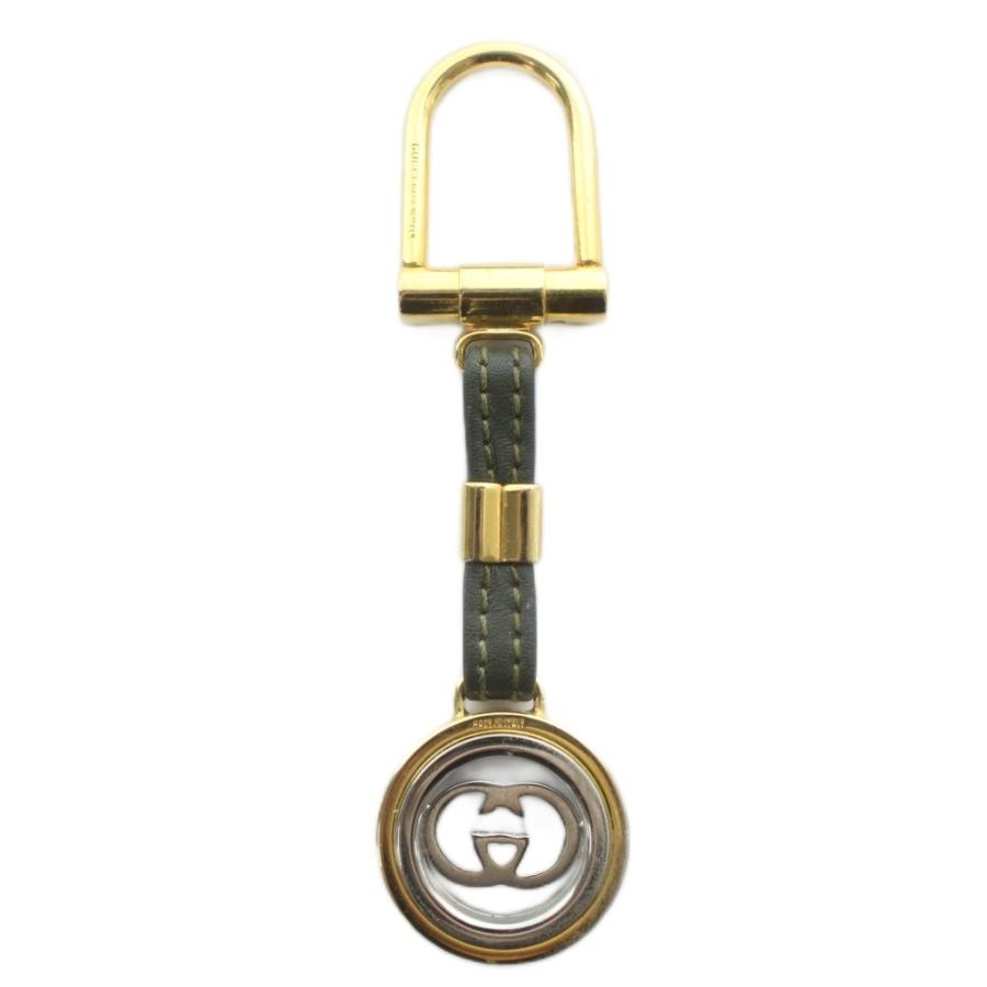 GUCCI（グッチ） オールドグッチ キーリング キーホルダー レザー