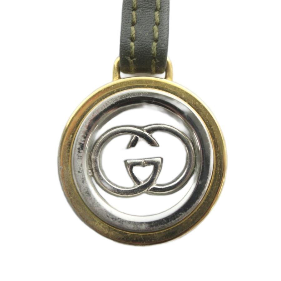GUCCI（グッチ） オールドグッチ キーリング キーホルダー レザー