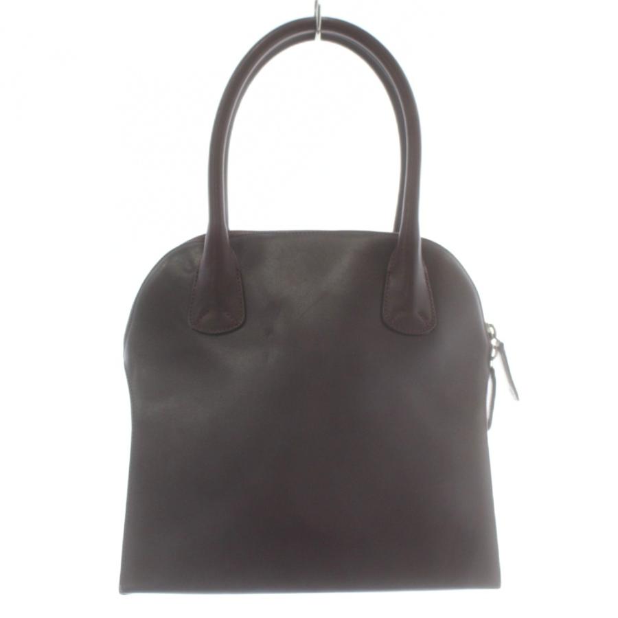 Giorgio Armani ブラック レザー ショルダーバッグ GIORGIO ARMANI / アルマーニ クロスボディバッグ グレイン型押し牛革