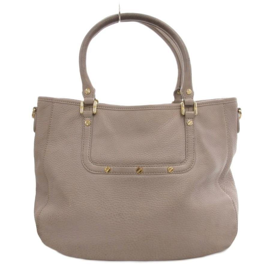 TORY BURCH（トリーバーチ） トートバッグ 手提げ レザー ロゴ金具 