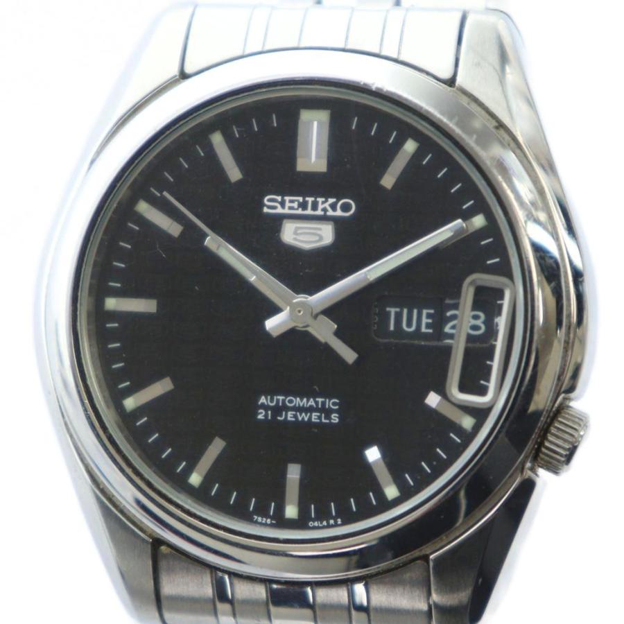 セイコー SEIKO ジャンク品 5 ファイブ 7S26-01V0 21石 腕時計