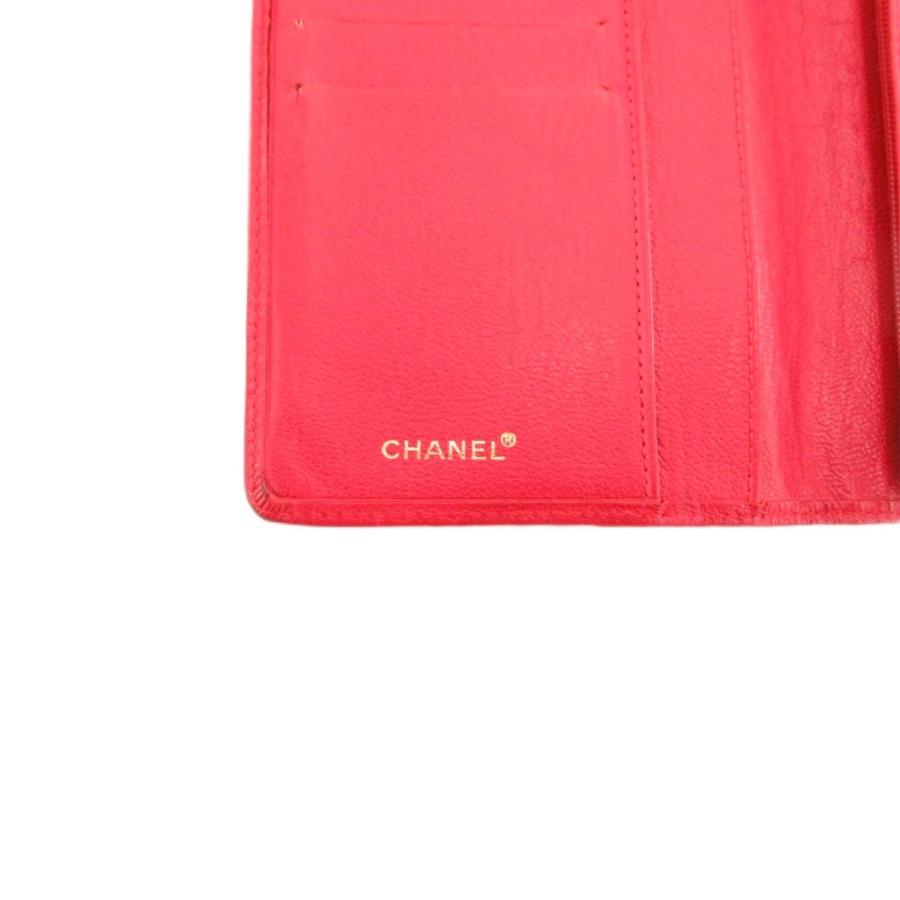 CHANEL（シャネル） 長財布 ウォレット 二つ折り 小銭入れあり レザー
