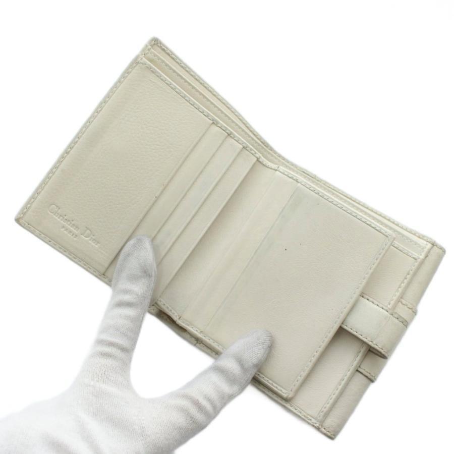 Christian Dior（クリスチャン・ディオール） 財布 二つ折り レザー W