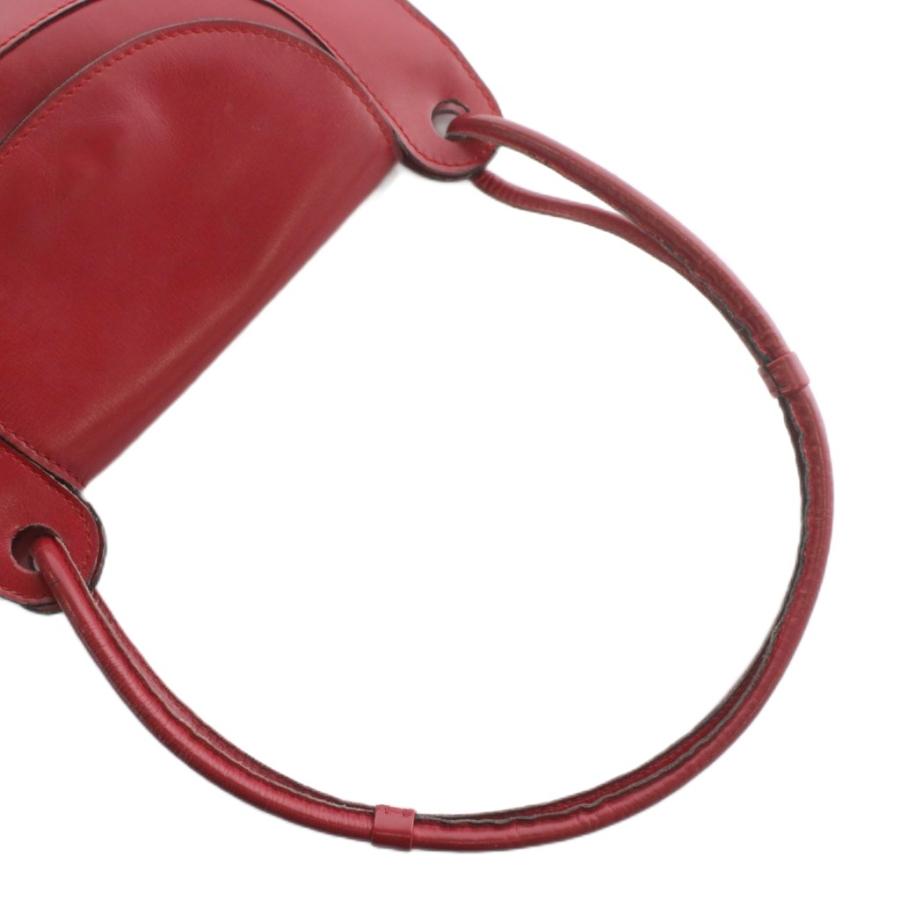 LOEWE（ロエベ） ヴィンテージ トートバッグ ワンショルダー レザー 赤