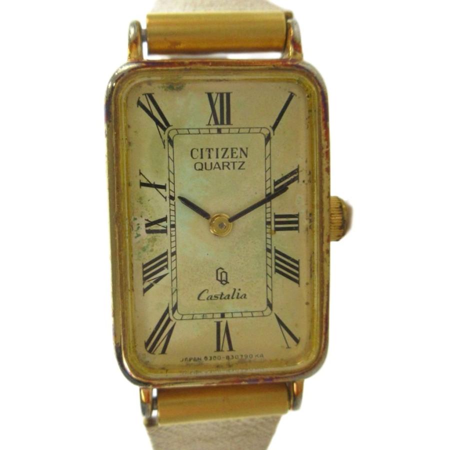 シチズン CITIZEN ジャンク品 4-830270 キャスタリア 腕時計 ウォッチ 