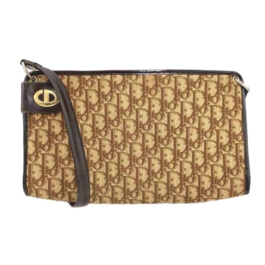 正規品　ChristianDiorプレート　ショルダーバッグ　トロッター Christian Dior（クリスチャン・ディオール） トロッター ショルダー