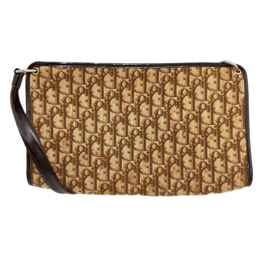 良品 Dior ディオール トロッター ロゴ ボディバッグ Vintage 希少 DIOR ディオール トロッター ロゴ ショルダーバッグ ハンドバッグ