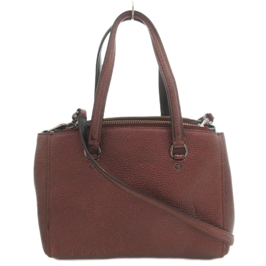 COACH ショルダーバッグ ブラック レッド タッセル 3way コーチ COACH 