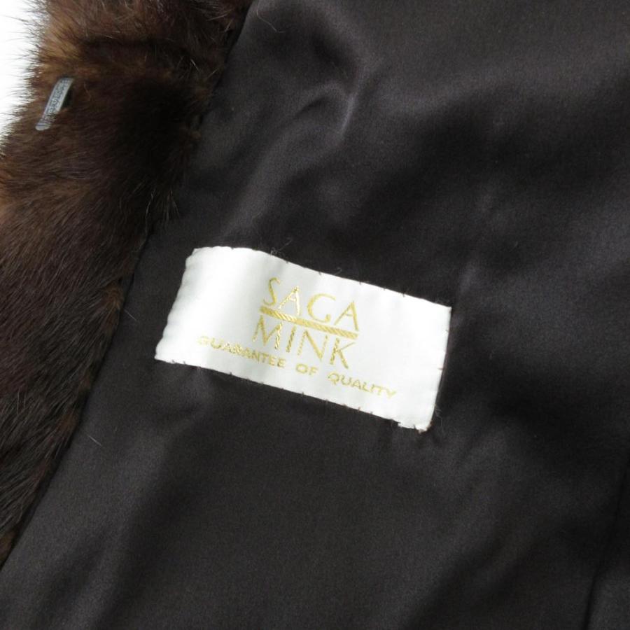 サガミンク SAGA MINK GUARANTEE OF QUALITY 金サガ ファーコート