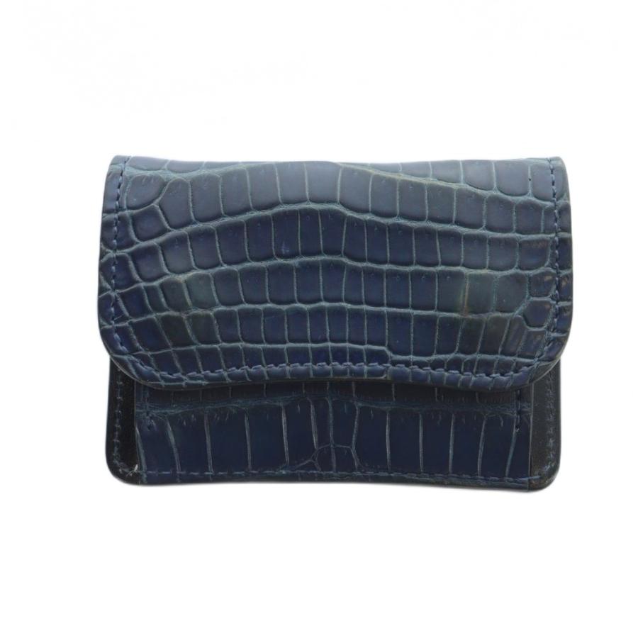 ワイルドスワンズ WILDSWANS 小銭入れ コインケース クロコ レザー