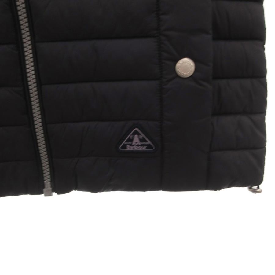 バブアー タグ付き 2ワラント ベスト 中綿 フード ロゴ 38 紺 未使用品 バブアー Barbour タグ付き 2ワラント ベスト 中綿 フード