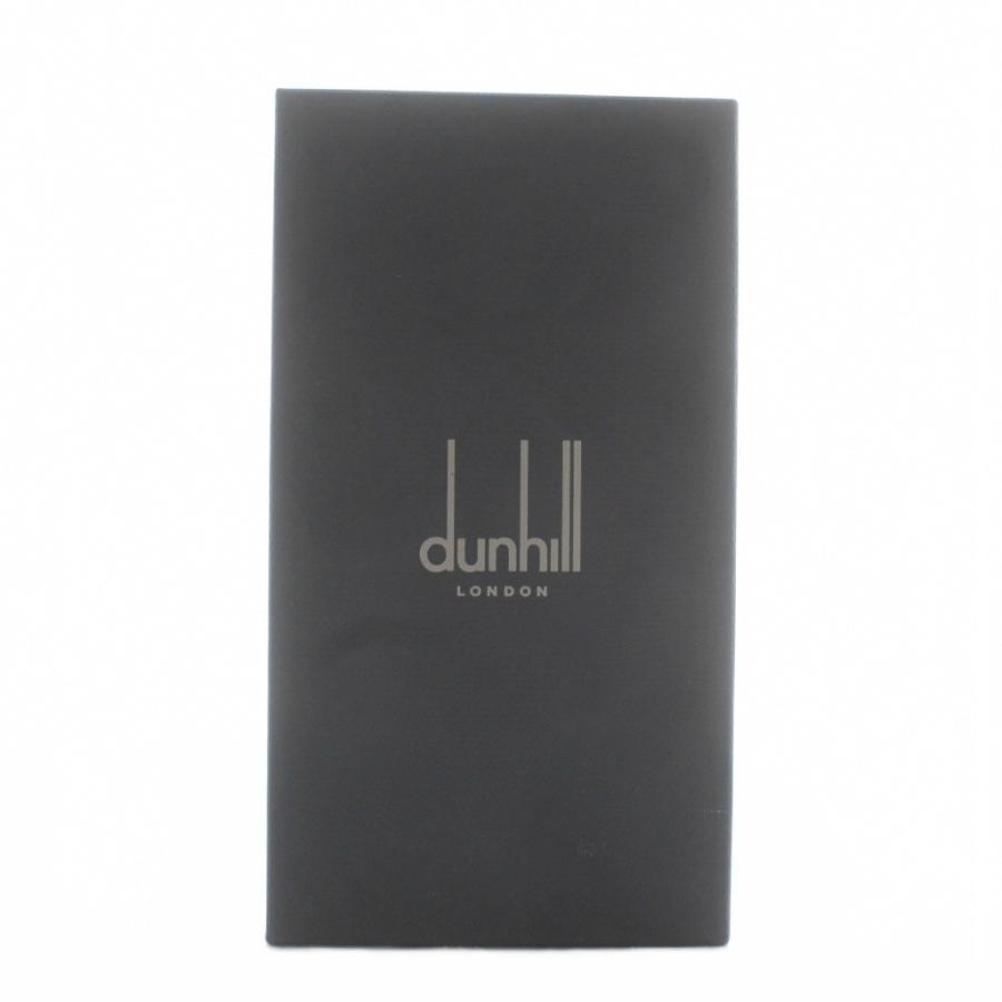 dunhill（ダンヒル） 長財布 レザー ラウンドファスナー ロゴ 黒