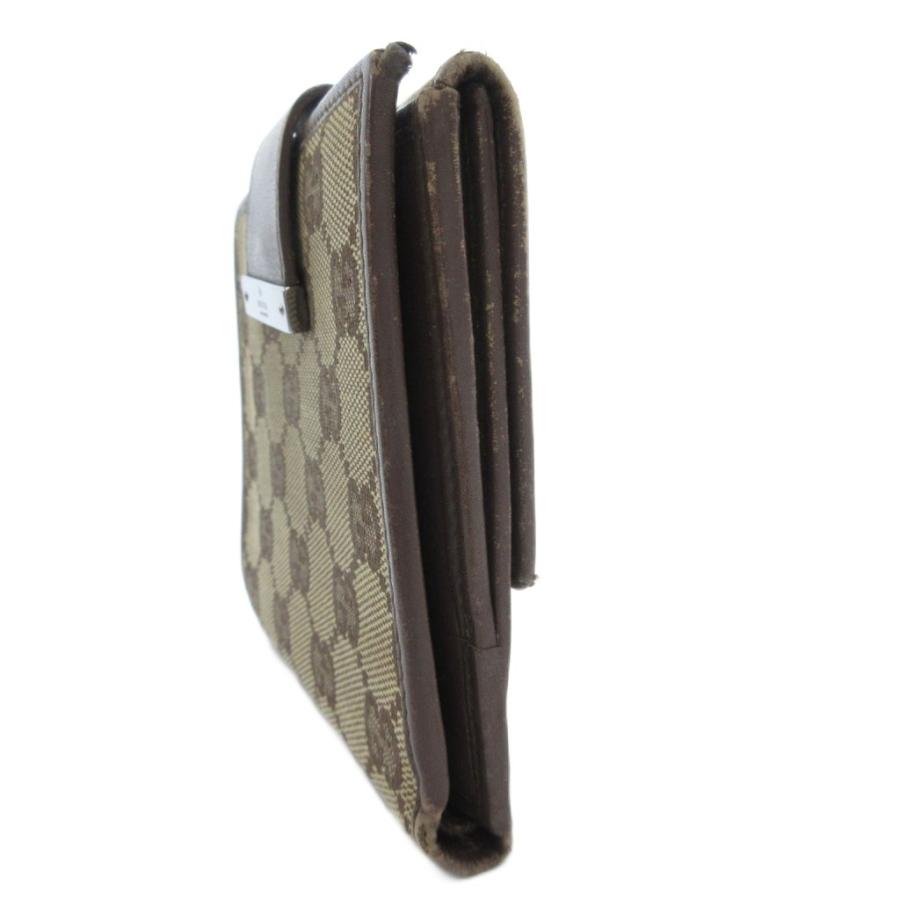 GUCCI（グッチ） GUCCI GGキャンバス 二つ折り財布 コンパクト