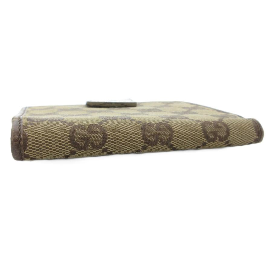 GUCCI（グッチ） GUCCI GGキャンバス 二つ折り財布 コンパクト