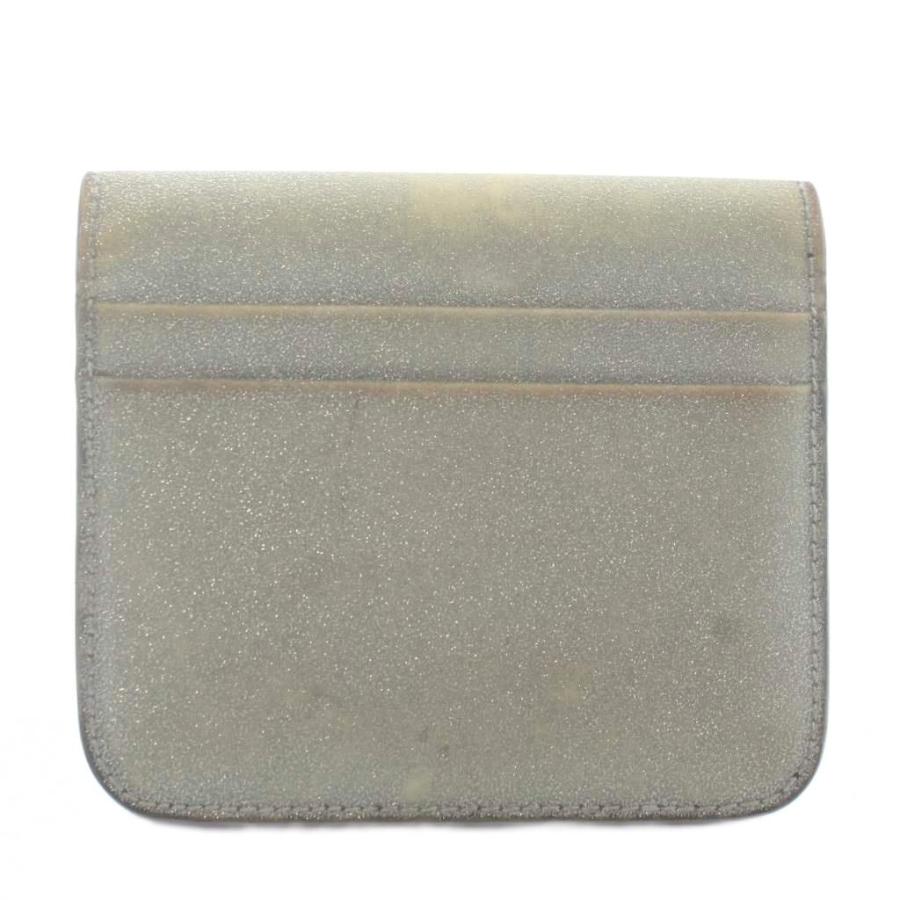 BALENCIAGA（バレンシアガ） 財布 二つ折り レザー グリッター ラメ